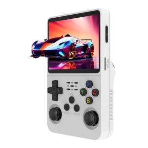 Gaming Console – R36S Handheld Console (white) Retro gaming SOPING.RS Gaming Console - R36S Handheld Console (white)