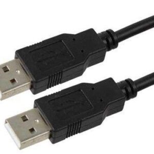 CCP-USB2-AMAM-6 Gembird USB 2.0 Cable A Male - A Male Round 1.80 m Black