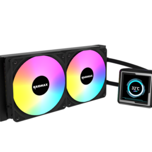 CPU hladnjak Raidmax INFINITAS LM240 ARGB LCD 2.73" Black, LM240BK