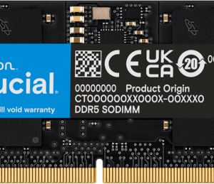 RAM SODIMM DDR5 32GB Crucial 5600MHz CT32G56C46S5