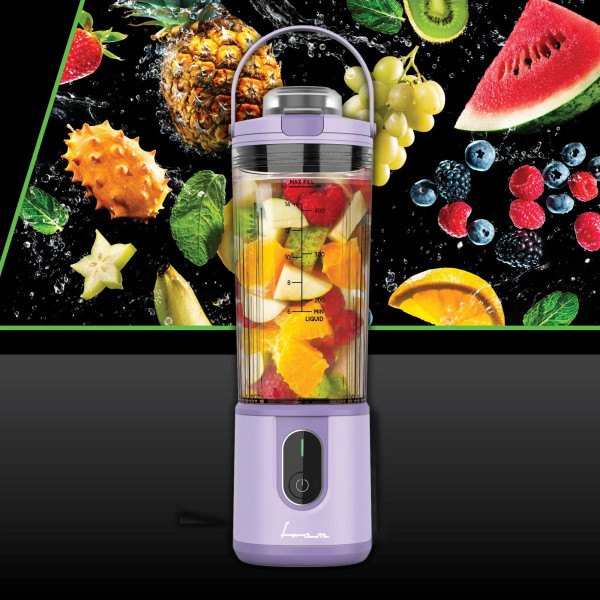 Blender Fram FBP-P74PP 0,4l/7,4V/USB-C/roze Blenderi SOPING.RS 41 Blender Fram FBP-P74PP 0,4l/7,4V/USB-C/roze