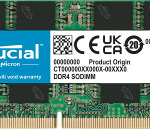 RAM SODIMM DDR4 32GB 3200MHz Crucial CT32G4SFD832A