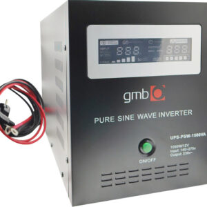 UPS-PSW-1500VA GMB LONG, cist sinusni pretvarac sa produzenom autonomijom 1050W-220V/12V