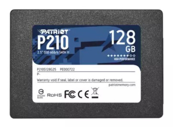 SSD 2.5 SATA3 128GB Patriot P210 450MBs/430MBs P210S128G25 SSD SOPING.RS 41 SSD 2.5 SATA3 128GB Patriot P210 450MBs/430MBs P210S128G25
