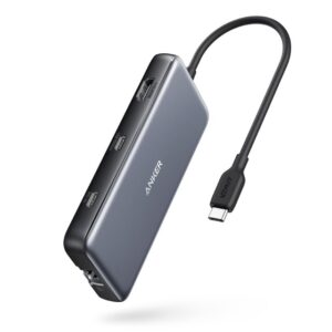 USB-C Data Hub 8u1 10Gbps crni