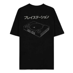 Playstation - Men's Back Console Short Sleeved T-Shirt (M)