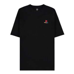 Playstation – Men’s Back Console Short Sleeved T-Shirt (XXL) Duksevi, majice, kačketi SOPING.RS Playstation - Men's Back Console Short Sleeved T-Shirt (XXL)