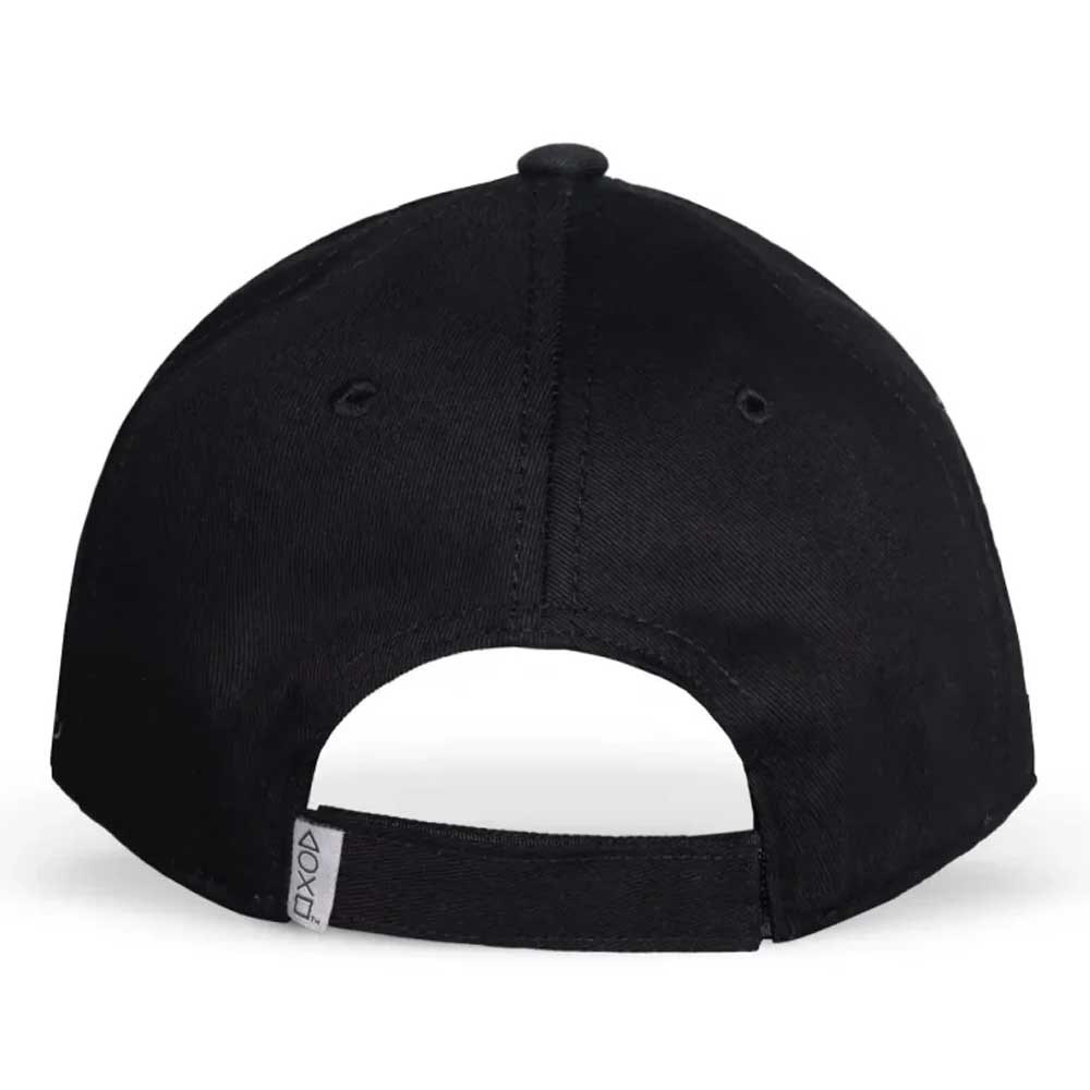 Playstation – Men’s Logo Black Adjustable Cap Duksevi, majice, kačketi SOPING.RS 43 Playstation - Men's Logo Black Adjustable Cap - Слика 3