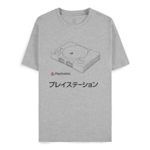 Playstation – O.G Console Grey Men’s Short Sleeved T-Shirt (M) Duksevi, majice, kačketi SOPING.RS Playstation - O.G Console Grey Men's Short Sleeved T-Shirt (M)