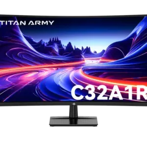 Monitor 32 Titan Army C32A1R 2560x1440/QHD VA/1ms/180Hz/2xHDMi/2xDP/HDR10/Curved
