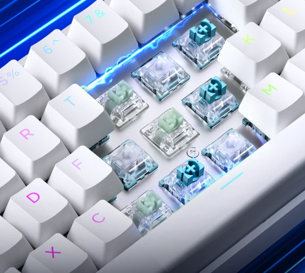 Gaming tastatura MCHOSE Ace 60 Pro Magnetic Switch White Tastature SOPING.RS 42 Gaming tastatura MCHOSE Ace 60 Pro Magnetic Switch White - Слика 2