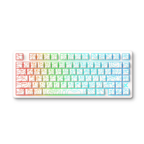 Gaming tastatura MCHOSE Jet 75 Hall Effect Magnetic Switch white topographic Tastature SOPING.RS 41 Gaming tastatura MCHOSE Jet 75 Hall Effect Magnetic Switch white topographic