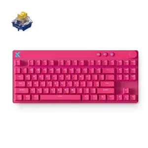 Gaming tastatura MCHOSE Mix 87 Hall Effect Magnetic Switch rose red