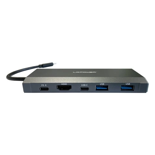 USB-C HUB + M.2 SSD kućište LC-Power LC-HUB-C-MULTI-7-M2 USB adapteri SOPING.RS 43 USB-C HUB + M.2 SSD kućište LC-Power LC-HUB-C-MULTI-7-M2 - Слика 3