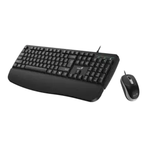Tastatura + miš Genius KM-123 USB US crna