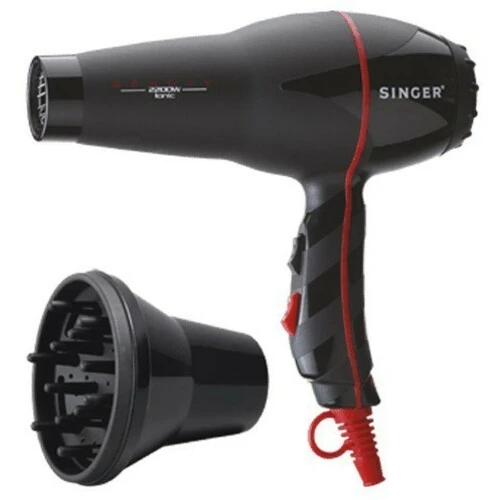 Fen za kosu Singer Beauty ionic/2200W/crna Fenovi SOPING.RS 42 Fen za kosu Singer Beauty ionic/2200W/crna - Слика 2