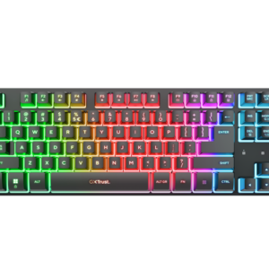 Tastatura+miš TRUST GXT 832 Thado Wireless TKL set/US/crna