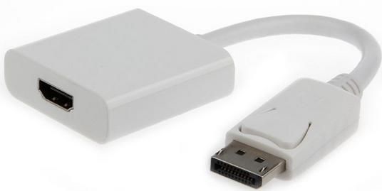 A-DPM-HDMIF-002-W Gembird DisplayPort v1 to HDMI adapter cable, white FO DisplayPort kablovi SOPING.RS 41 A-DPM-HDMIF-002-W Gembird DisplayPort v1 to HDMI adapter cable, white FO