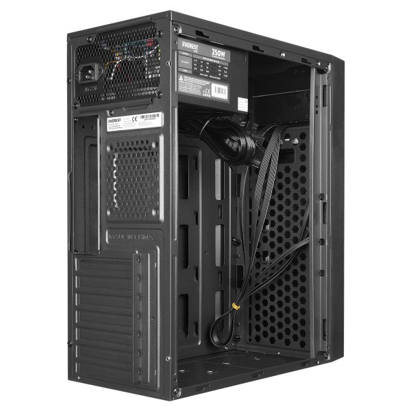 Kuciste Everest K220 Peak 250W 2*USB2.0+HD Audio Mid-Tower Kućišta računara SOPING.RS 42 Kuciste Everest K220 Peak 250W 2*USB2.0+HD Audio Mid-Tower - Слика 2