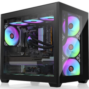 Kucište RAIJINTEK PAEAN C7/ATX,Micro-ATX,MINI-ITX/bez napajanja/kaljeno staklo/crna