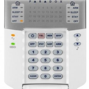 Paradox tastatura K32+ LED sifrator do 32 zone