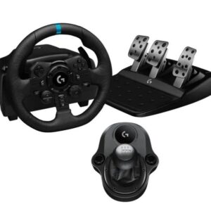 Logitech G923 Trueforce Racing Wheel + Logitech Shifter