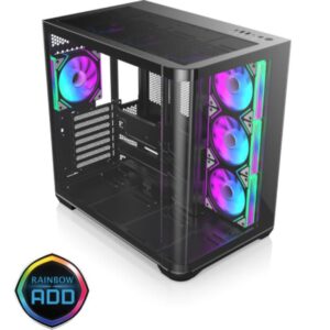 Kucište RAIJINTEK ATREUS BT4/ATX/Micro ATX,Mini-ITX/bez napajanja/crna