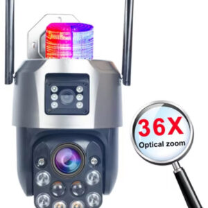CAM-IP6MP-EP5-36X *ZOOM GMB kamera  6mpix microSD iCSee xmeye pro app Two-way PTZ ip66,2x3.6mm