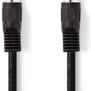 CAGL20000BK30 DIN Audio Kabl, DIN 5-Pin Muski, DIN 5-Pin Muski, Niklovan, 3.00 m, Okrugli, PVC, Crni