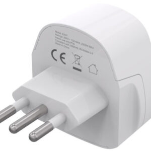 Travel adapter A-AC-ITMINTF Gembird IT suko 10A
