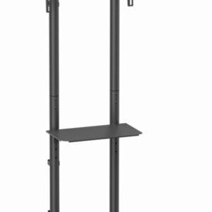 TVS-70T-01 Gembird Mobilni sto sa tockicima, tilt, 37-70, crne boje