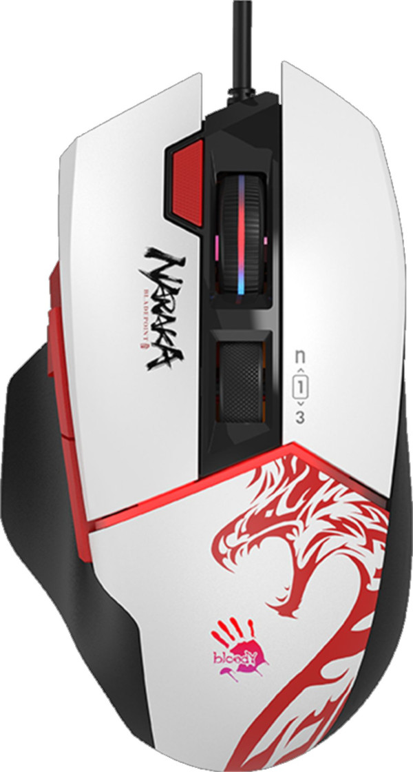 A4-W95 ULTRA NARAKA Bloody RGB Gejmerski mis, 2000Hz/100-20.000 DPI, White USB 135mm Oprema za gaming SOPING.RS 41 A4-W95 ULTRA NARAKA Bloody RGB Gejmerski mis, 2000Hz/100-20.000 DPI, White USB 135mm