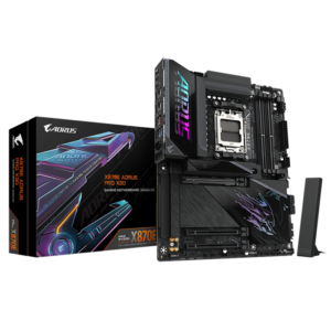AM5, X870E AORUS PRO X3D, 4x DIMMs, EXPO & XMP Support, Wi-Fi 7, Dual USB4 Type-C with DP-Alt, HDMI - X870E A PRO X