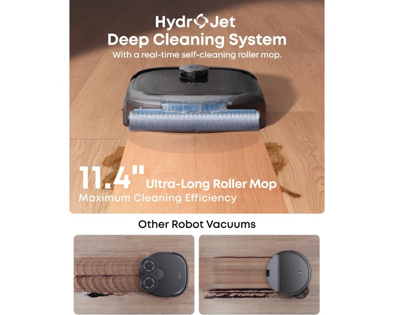 Eufy Omni E25 HydroJet Robot Usisivač sa bazom crni Usisivači SOPING.RS 44 Eufy Omni E25 HydroJet Robot Usisivač sa bazom crni - Слика 4