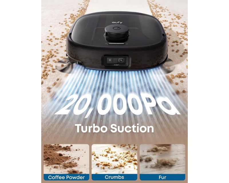 Eufy Omni E25 HydroJet Robot Usisivač sa bazom crni Usisivači SOPING.RS 46 Eufy Omni E25 HydroJet Robot Usisivač sa bazom crni - Слика 6