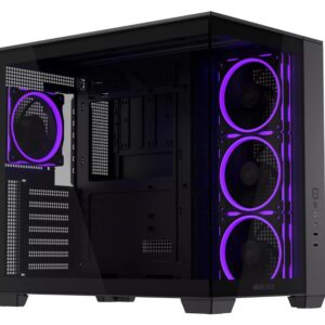 A32 PLUS TG ARGB micro-ATX kućište crno