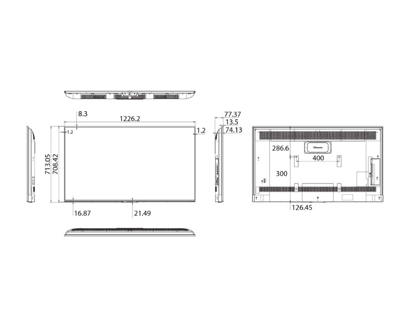 55 inča 55DP30FE 4K UHD 350 nita Digital Signage Display – 16/7 Operation Interaktivni displej SOPING.RS 44 55 inča 55DP30FE 4K UHD 350 nita Digital Signage Display - 16/7 Operation - Слика 4