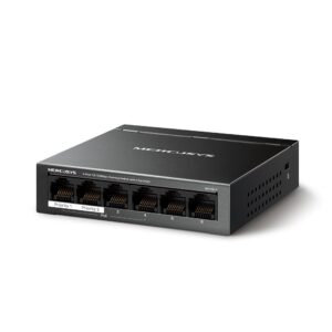 MS106LP(UN) 6-Port 10/100Mbps Desktop Switch with 4-Port PoE+