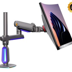 G80 Gaming stoni nosač za monitor mat crni