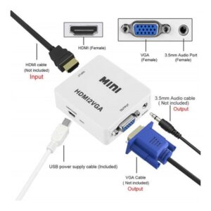 Konverter HDMI na VGA aktivni STAR