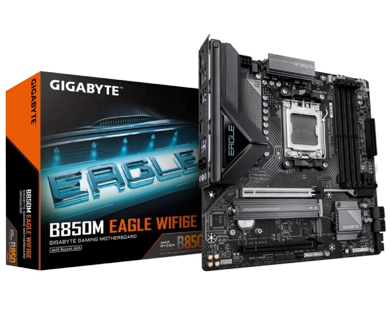B850M EAGLE WF6E rev. 1.x matična ploča Matične ploče SOPING.RS 44 B850M EAGLE WF6E rev. 1.x matična ploča - Слика 4