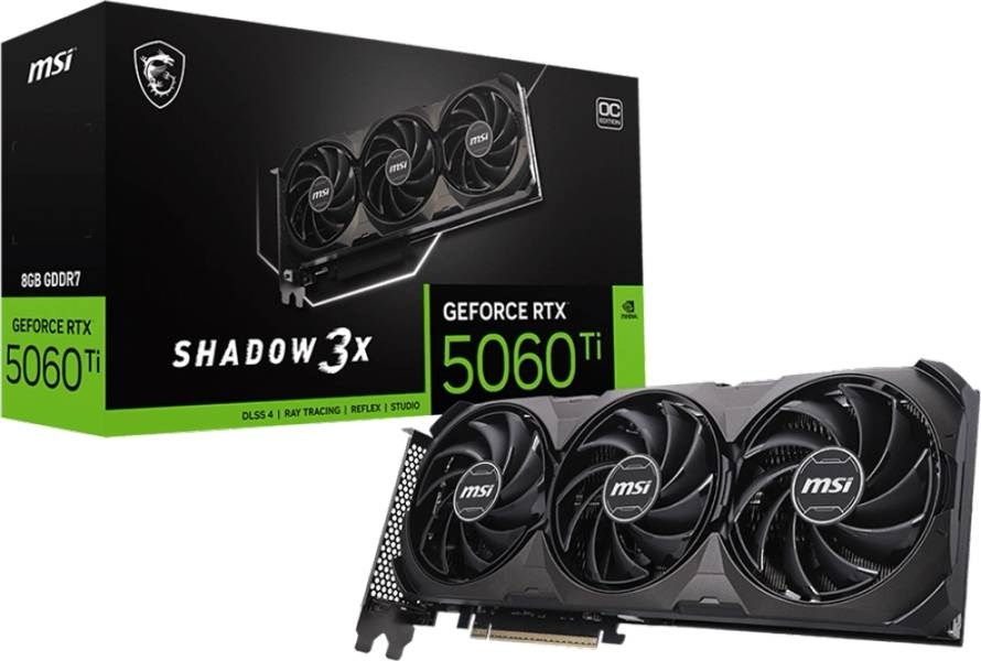 GeForce RTX 5060 Ti 8G SHADOW 3X OC CLASSIC grafička karta Grafičke karte SOPING.RS 43 GeForce RTX 5060 Ti 8G SHADOW 3X OC CLASSIC grafička karta - Слика 3