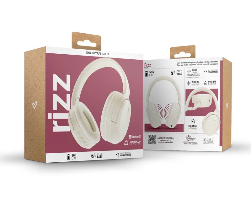 Cream Rizz slušalice krem (M45969) Slušalice SOPING.RS 44 Cream Rizz slušalice krem (M45969) - Слика 4
