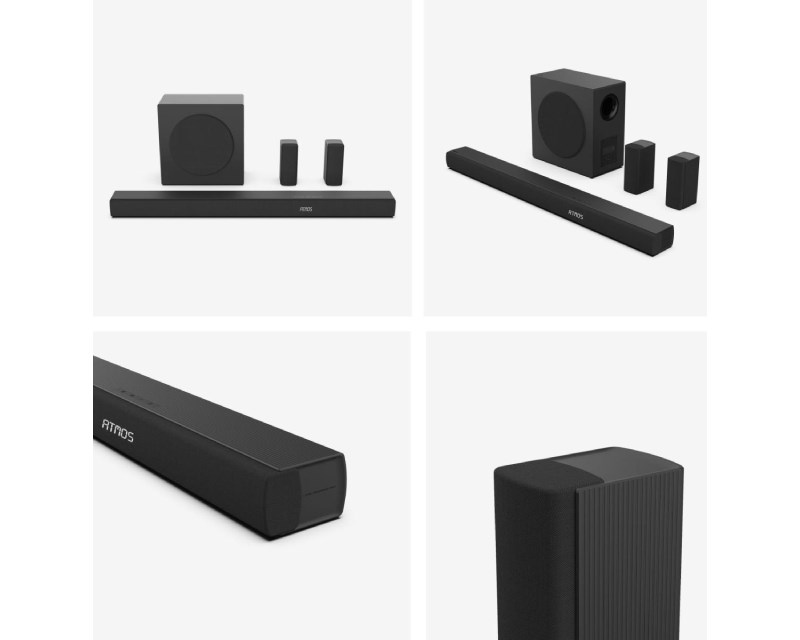 AX5100Q Dolby Atmos soundbar sa bežičnim subwooferom crni Zvučnici za računare SOPING.RS 42 AX5100Q Dolby Atmos soundbar sa bežičnim subwooferom crni - Слика 2
