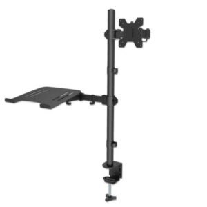 Nosač za monitor sa postoljem za laptop Manhattan 462136 13"-32"