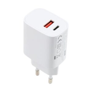 Strujni Fast punjac 1xUSB A+1xTIP C 20W